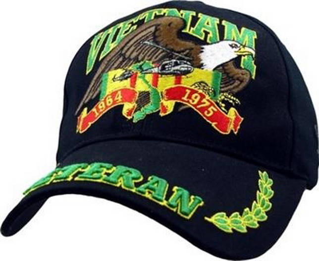 

Бейсболка Eagle Crest vietnam veteran cap, Черный