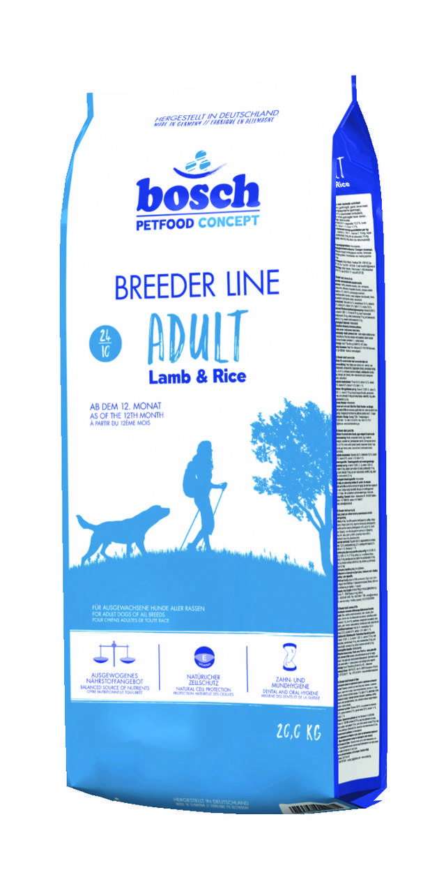 

Bosch Breeder Lamb and Rice 1кг (на вес) для взрослых собак с ягненком