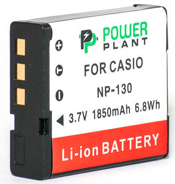 

Аккумулятор PowerPlant Casio NP-130 1850mAh
