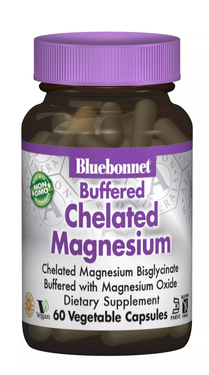 

Магний хелат (Chelated magnesium) 200 мг 60 капсул