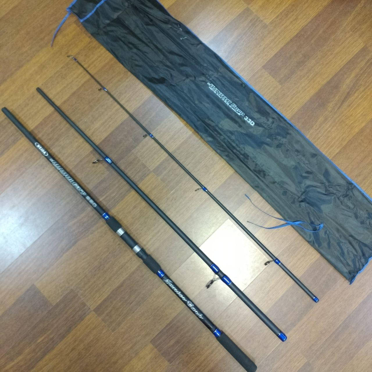 

Спиннинг карповый Weida Junior Carp 3.3m 100-300g 3.3, Черный