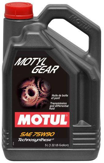 

Масло трансмиссионное MOTYLGEAR SAE 75W90 / 5 литров, (317006 / 106467), original