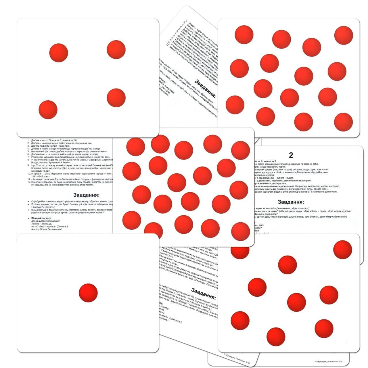 

Карточки Домана "Счет" Вундеркинд с пеленок.