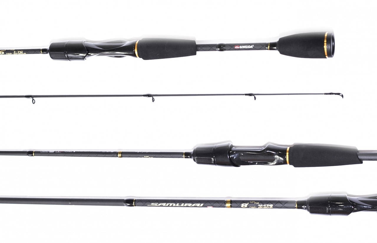 

Спиннинг карбон SIWEIDA Samurai 2.28м 7-35г кольца FUJI