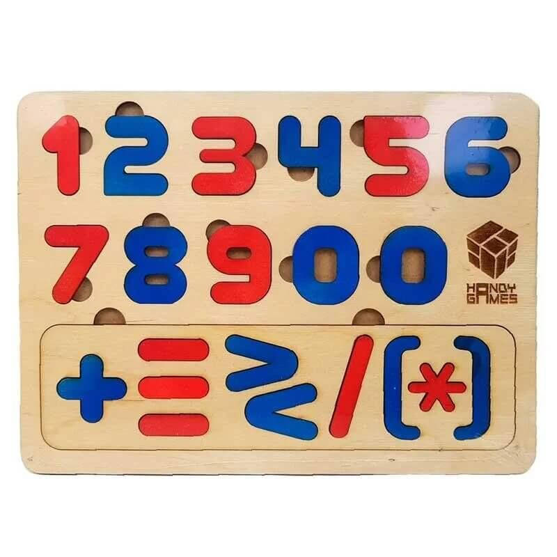 

Деревянный пазл Handy Games Цифры (HG-0040)