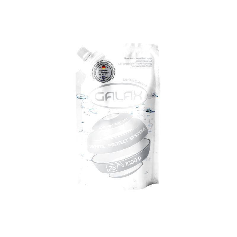 

Гель для стирки белых вещей 1 л Doypack Galax 720658