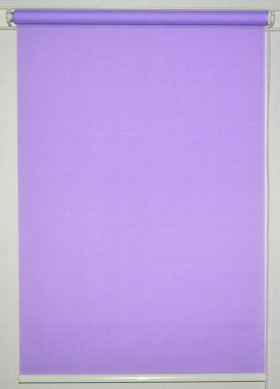 

Рулонная штора 1000*1500 Лён 7438 Сирень