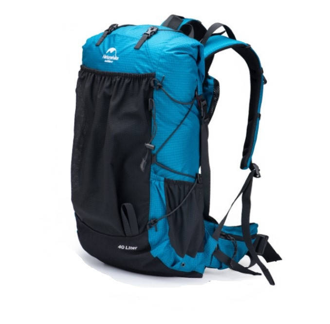 

Рюкзак туристичний Naturehike 40 + 5 л блакитний NH20BB113, Голубой