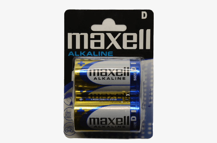 

Батарейка Maxell Alkaline LR20 D блистер 2