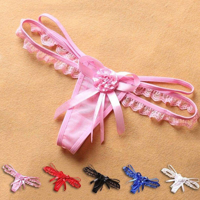 

Женские Трусики Стринги Розовые Прозрачные XS/S/M, Красный