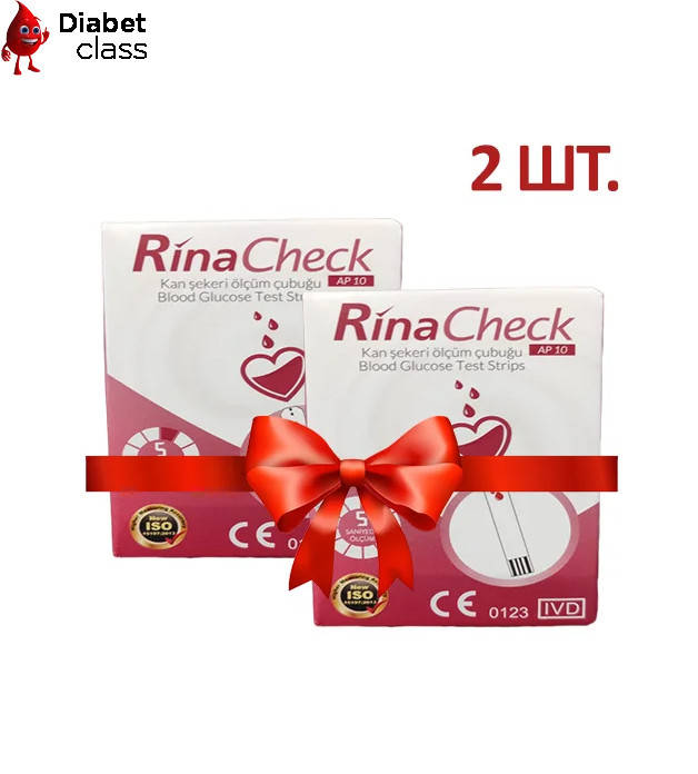 

Тест-полоски Рина Чек ( Rina Check ) - 2 упаковки