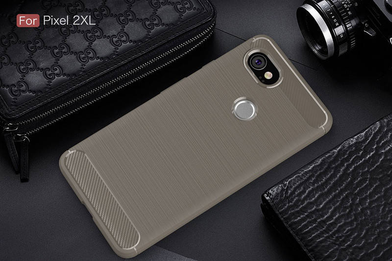 

TPU чехол накладка Urban для Google Pixel 2 XL (5 цветов) серый