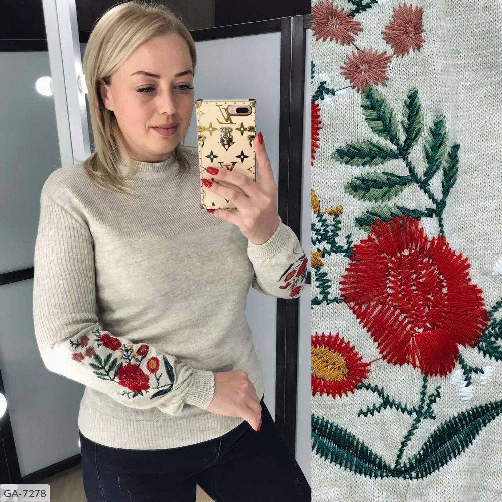 

Кофточка женская с вышивкой (44-48) "MIO KARO" недорого от прямого поставщика