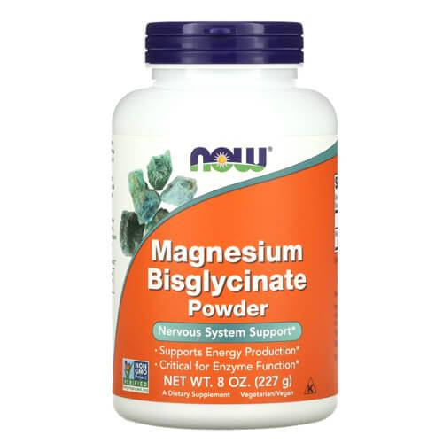 

Бісгліцинат магнію, NOW Foods Magnesium Bisglycinate 227 грам