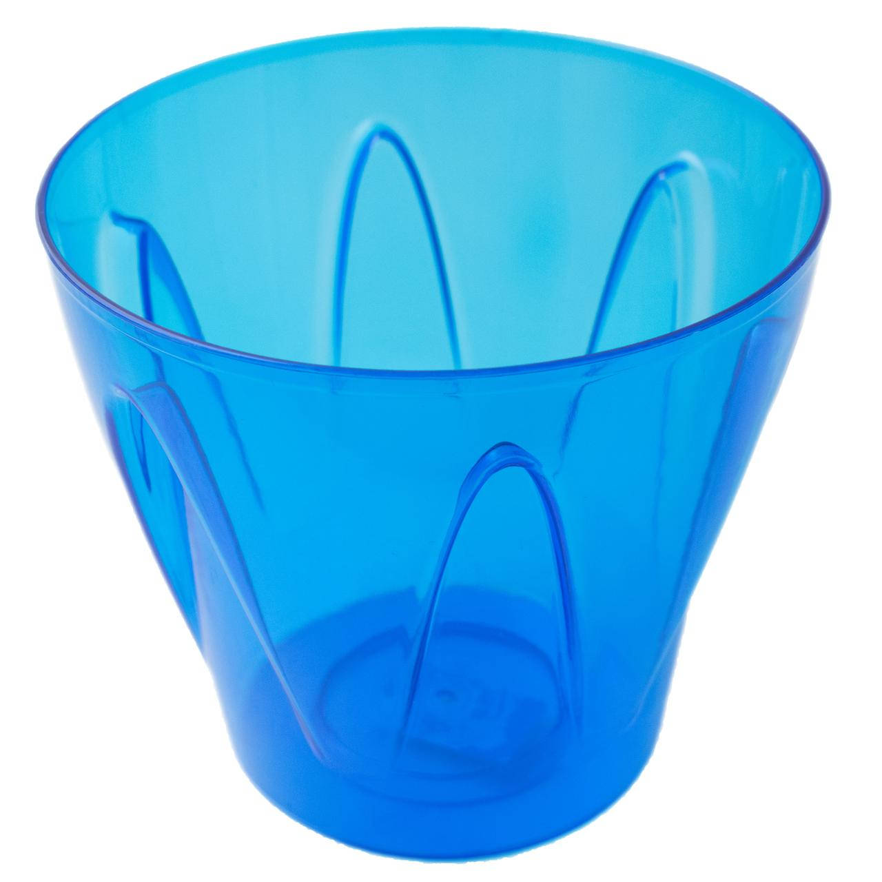 

Кашпо для орхидей Аркада 16х14.6 см 2 л синий Эталон