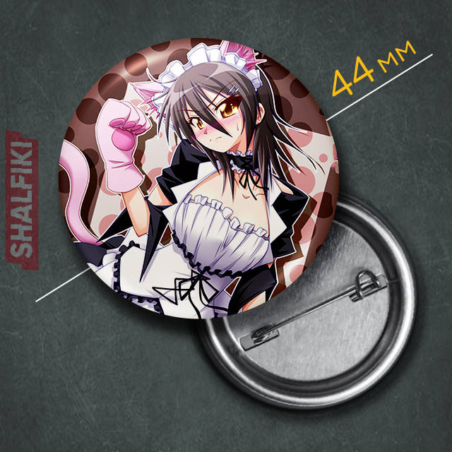 

"Мисаки Аюдзава (Староста горничная / Maid Sama)" значок круглый на булавке Ø44 мм
