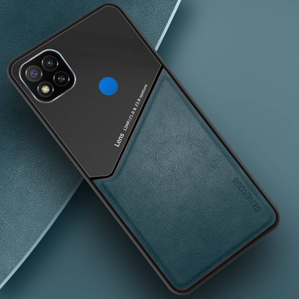 

Комбинированный чехол Generous Xiaomi Redmi 9C Зеленый, Зелёный