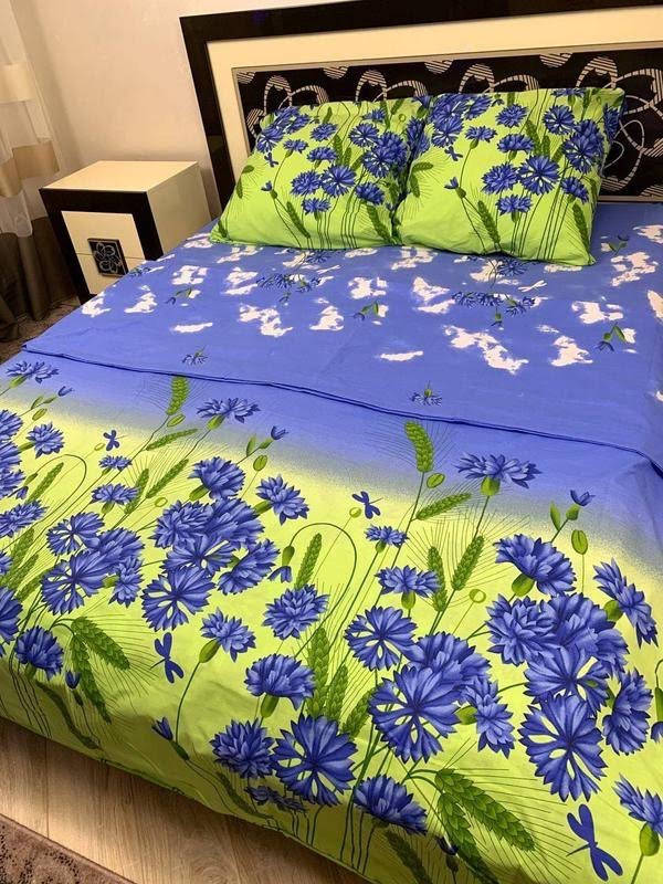 

Постельное бельё Бязь 180*210см Двухспалка, Разные цвета