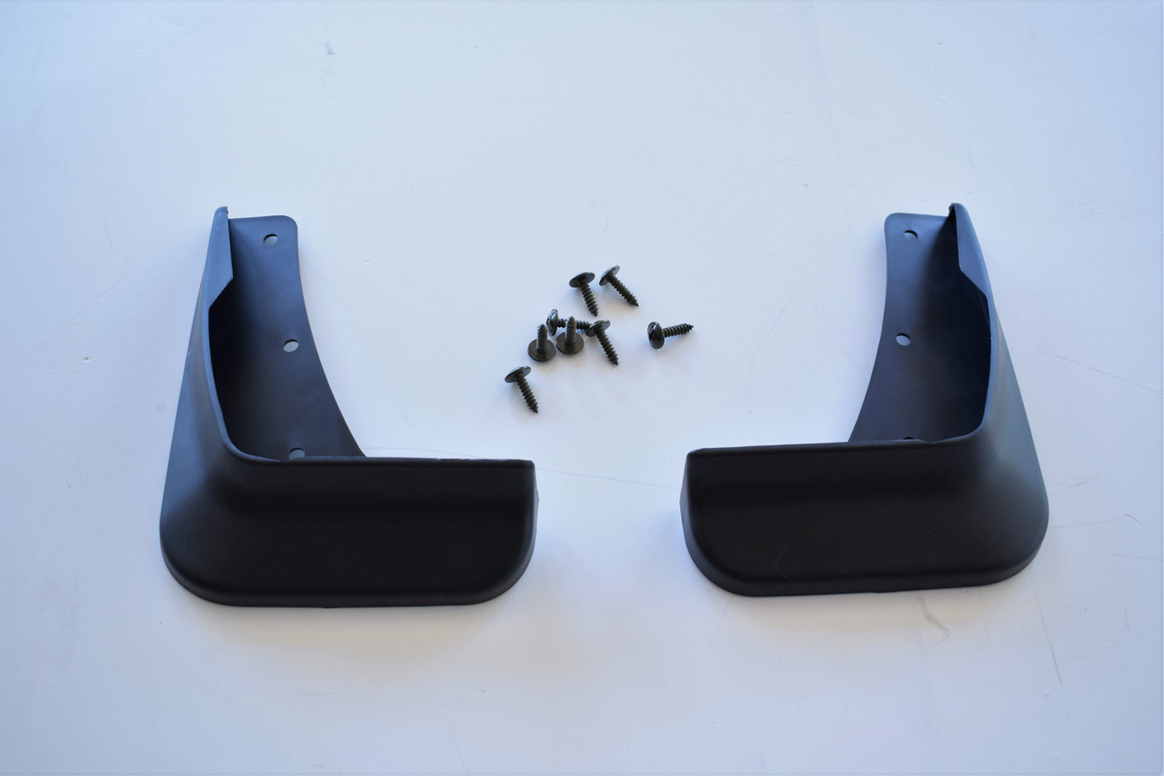 

Передние брызговики Mitsubishi Lancer X 2007-2015 под порог комплект 2 шт.