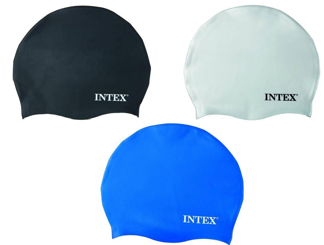 

Шапочка 55991 (24шт) для плавания, силикон, 8+лет, 3 цвета 20см