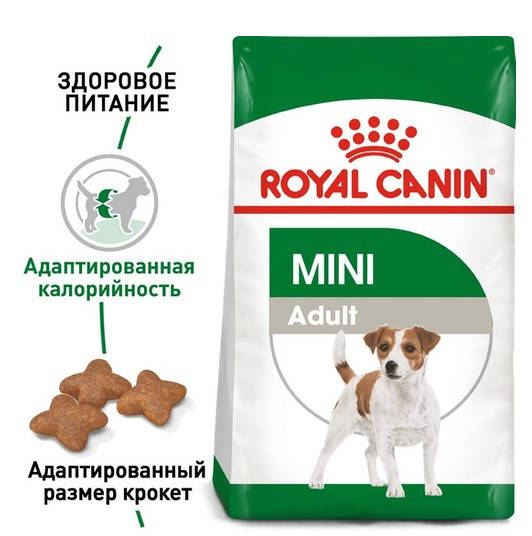 

Royal Canin Mini Adult 2кг корм для взрослых собак мини пород