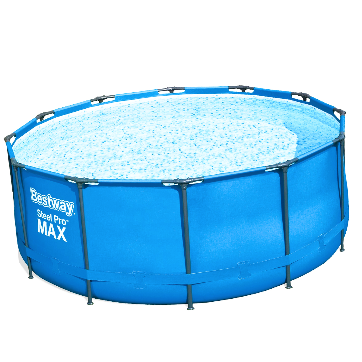 

Каркасный бассейн Bestway Steel Pro Max 15427 (366 x 133 см), с картриджным фильтром и лестницей