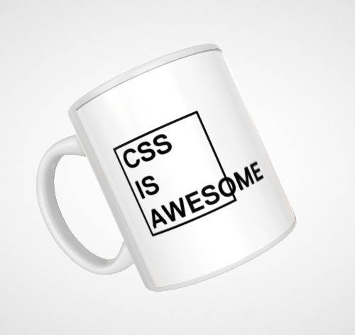 

Кружка "CSS Is Awesome", 310мл, Белый