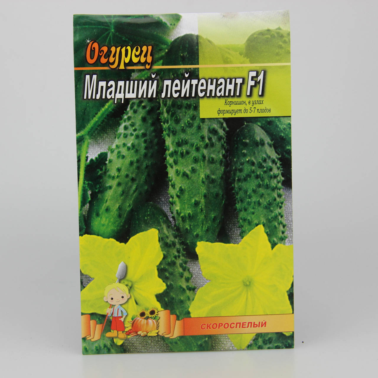 

Огурец Младший лейтенант F1 фермерский пакет 3 г