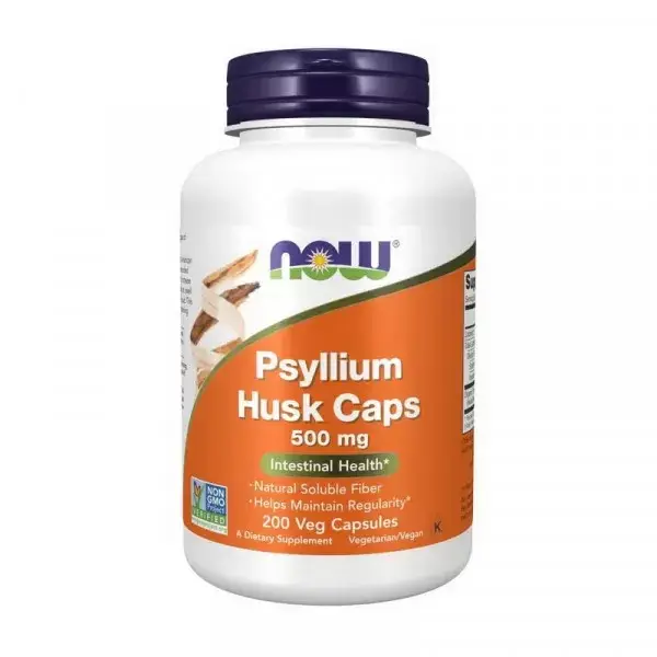 

Подорожник Now Foods Psyllium Husk Caps 500 mg 200 veg caps