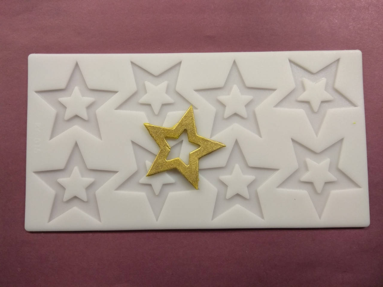 

Силиконовый молд Звезды