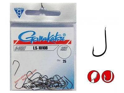 

Крючок Gamakatsu LS-1010B №12 Brown 25шт.