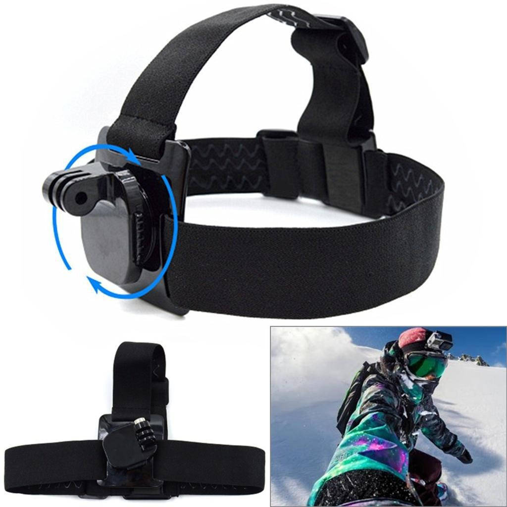 

Крепление на голову для GoPro,SJCam,Xiaomi (вращение на 360 градусов), Черный