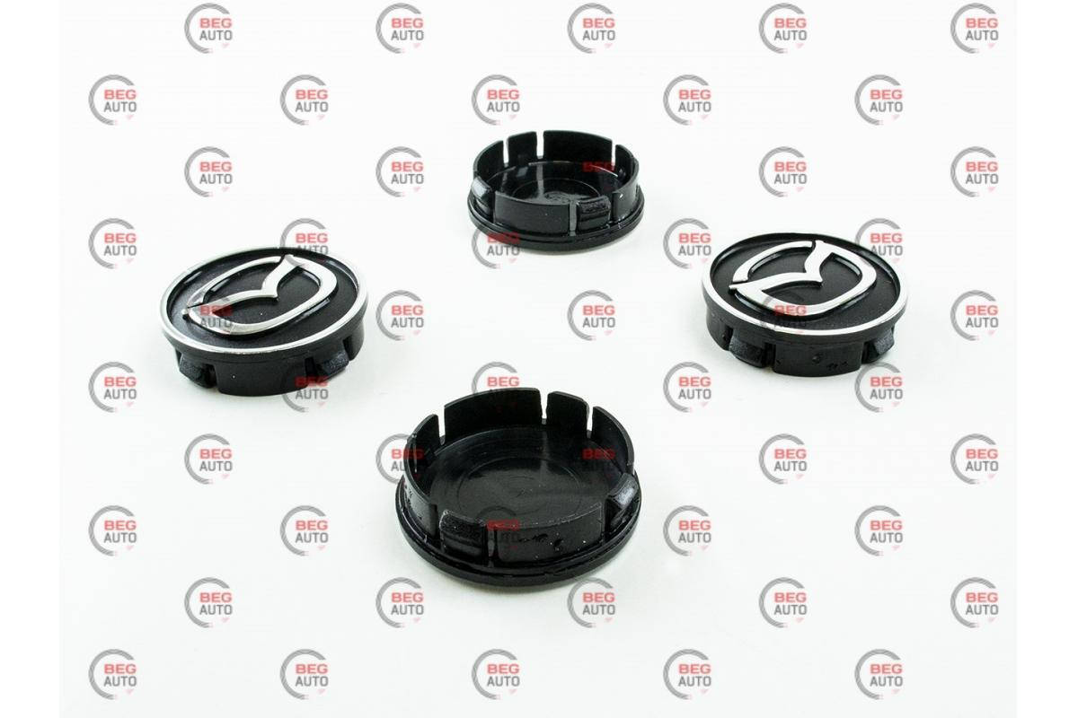 

Колпачок - заглушка диска Mazda 55/60мм (к-т 4шт) рифленый