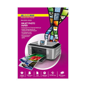 

Фотобумага глянцевая А4 200г/м ² 20 лист. BUROMAX ВМ2220-5020