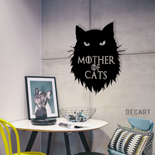 

Объемная картина из дерева DecArt Mother of cats 69х90 см