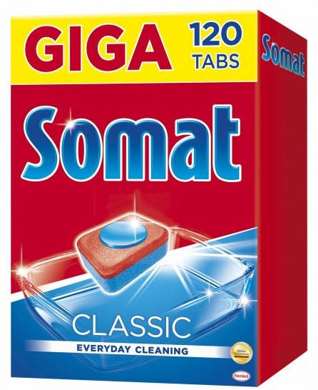 

Таблетки для посудомоечной машины Somat Classic 120 шт