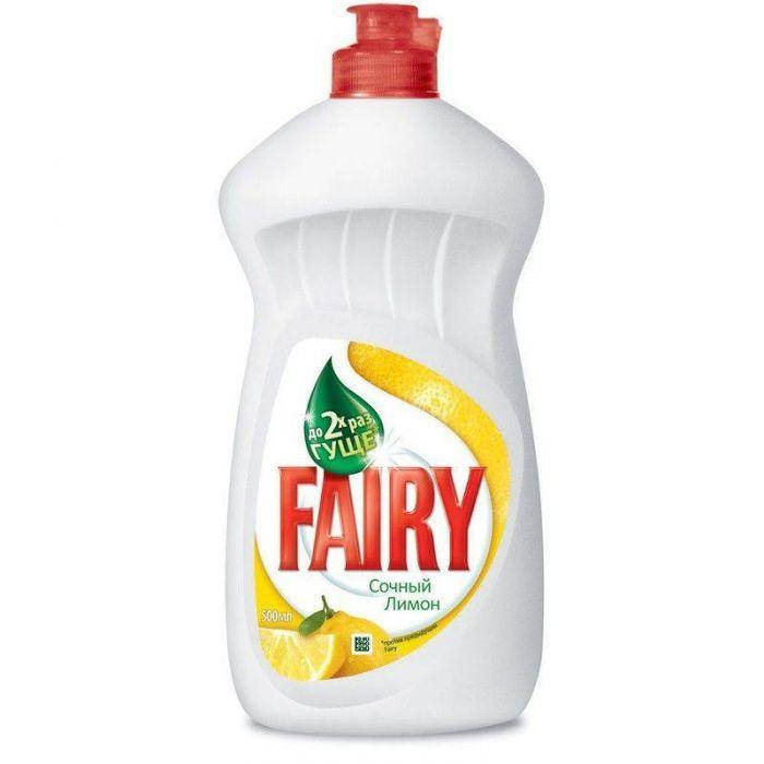 

Fairy "Сочный Лимон" средство для мытья посуды , 500 мл