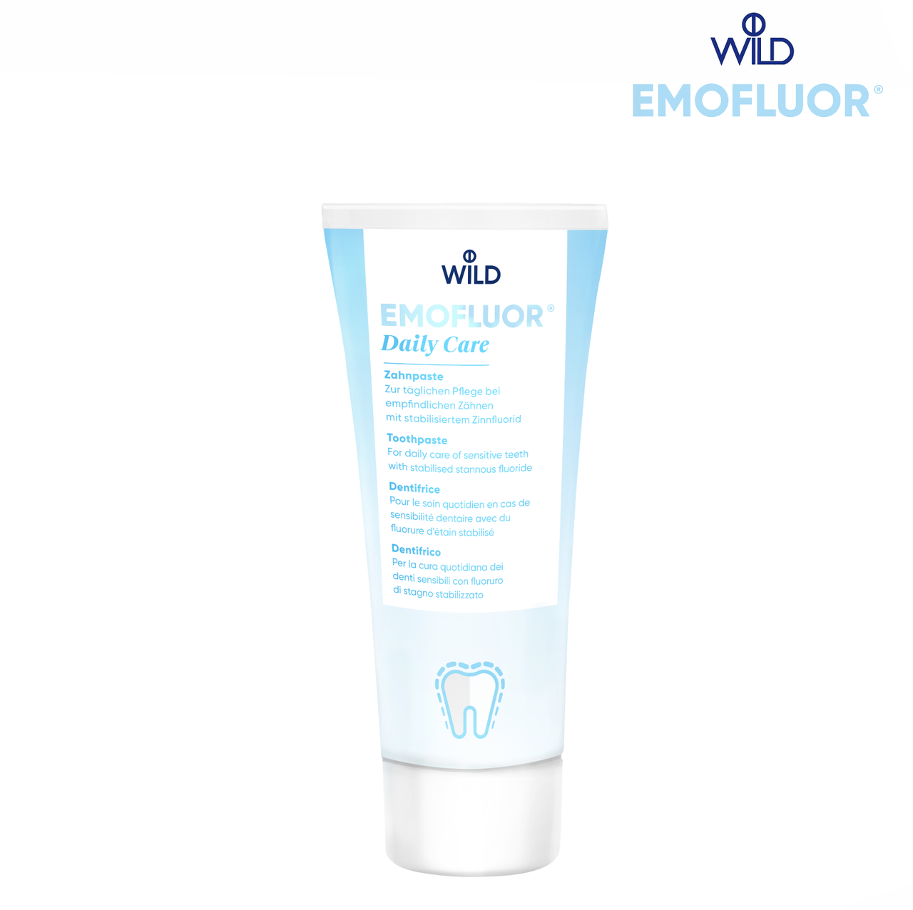 

Зубная паста EMOFLUOR DAILY CARE с стабилизированным фторидом олова 75 мл