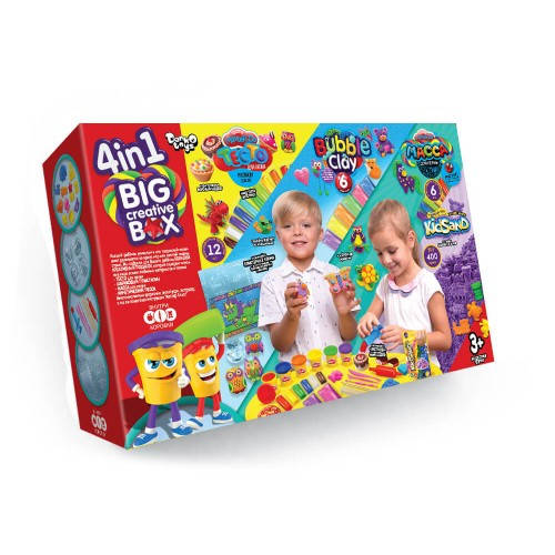 

Набор Тесто "4 in 1 Big Creative Box рус., укр. Данко Тойс