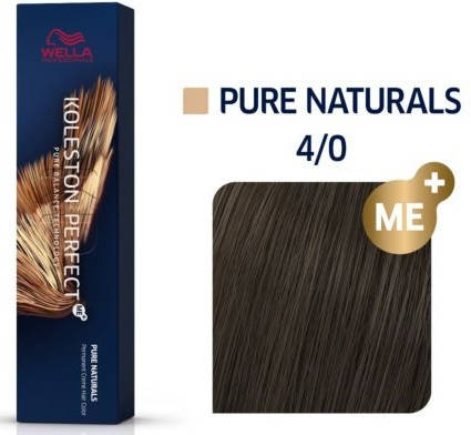 

Краска для волос Wella Koleston 4/0 коричневый натуральный 60 мл