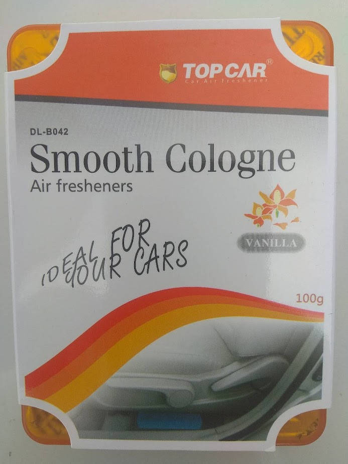 

АРОМАТИЗАТОР В МАШИНУ SMOOTH COLOGNE /ваниль/ (ПОД СИДЕНЬЕ ГЕЛЕВЫЙ )