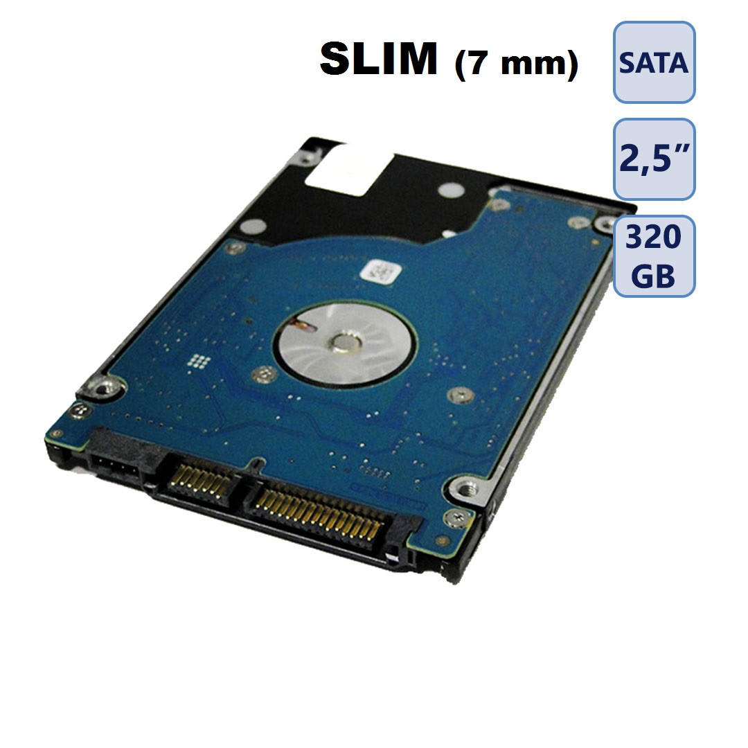 

Жёсткий диск SATA HDD 2,5 дюйма, 320gb 7,5mm slim (б.у.)