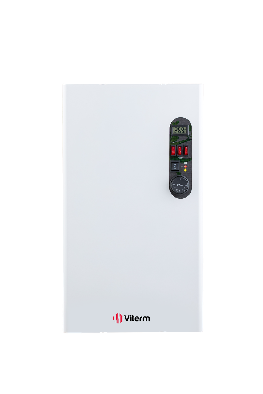 

Котел двухконтурный Viterm Dual электрический 9кВт 220/380В, Белый