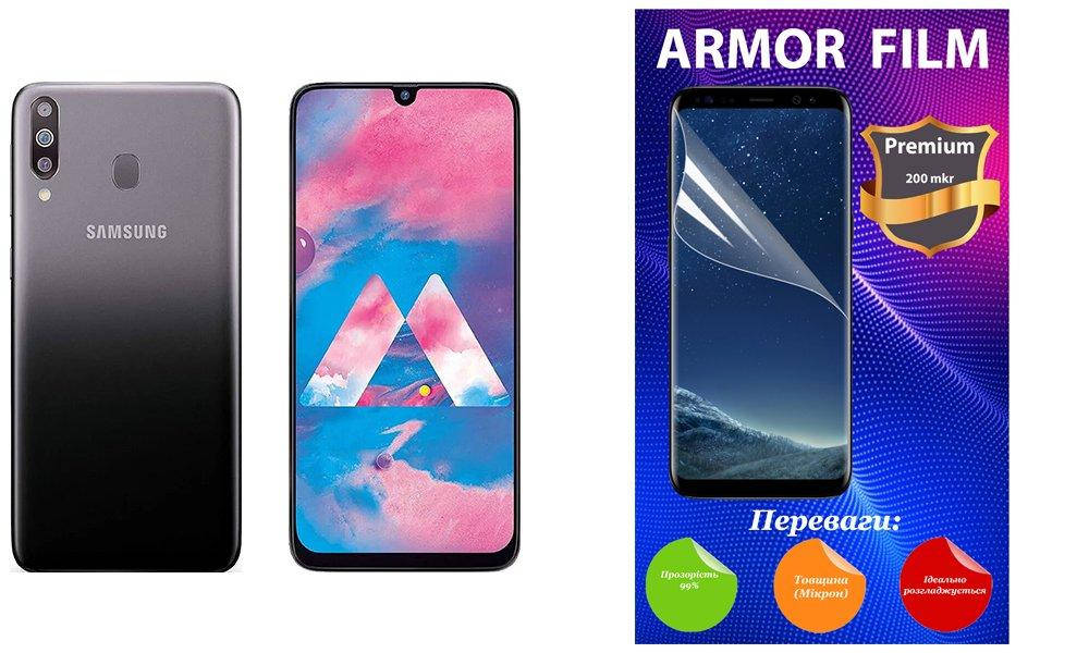 

Полиуретановая пленка Samsung Galaxy M30 2019 M305, Armor Premium, Прозрачный