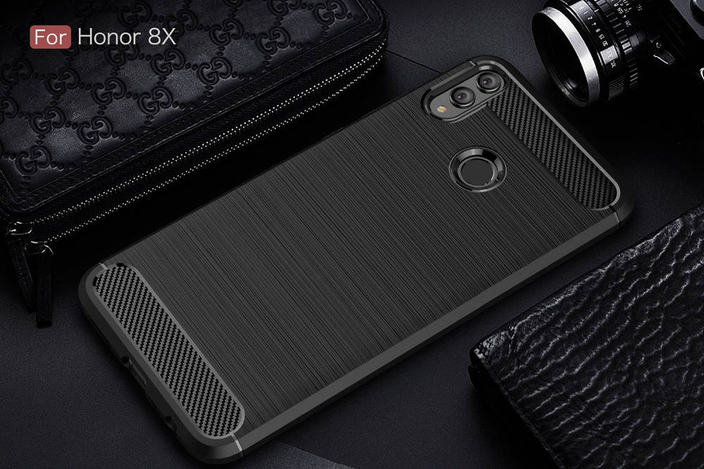

TPU чехол накладка Urban для Honor 8X (4 цвета) чёрный