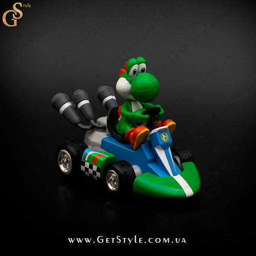 

Машинка Йоши - "Yoshi Car" - 12.5 х 7.5 см