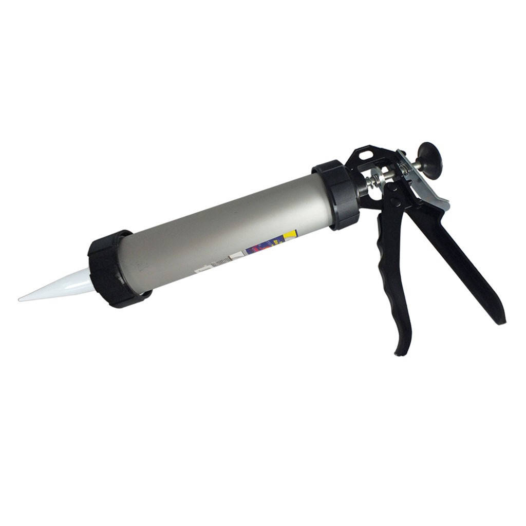 

(31104) пістолет для герметика 600 мл (СТАЛЬ)