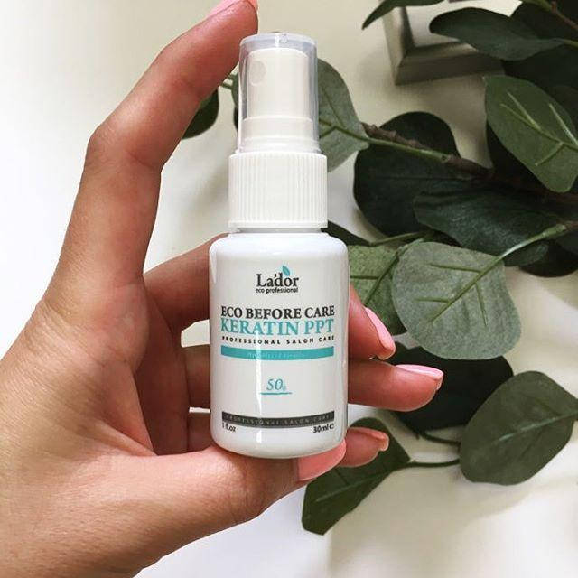 

Кератиновая защита волос во время окрашивания La'dor Eco Before Care Keratin PPT, 30 мл