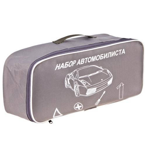 

Сумка тех. помощи "Набор автомобилиста" (серая) 46х20х14см (ST-03)