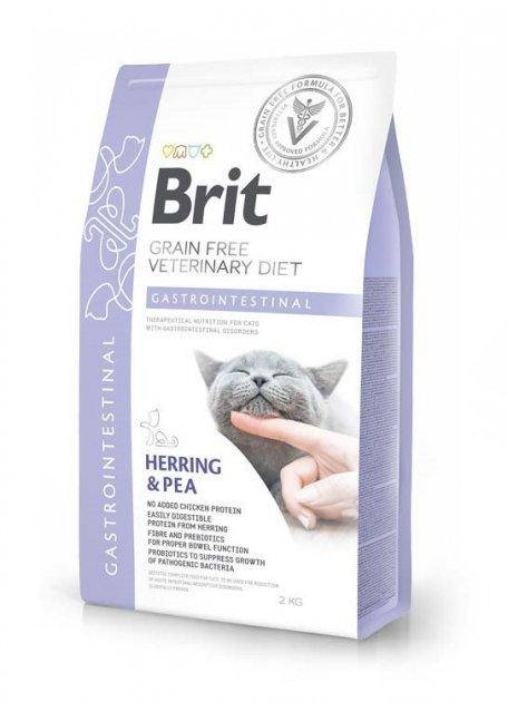 

Сухой корм для котов страдающих гастроэнтеритом Brit GF Veterinary Diets Cat Gastrointestinal 2 кг